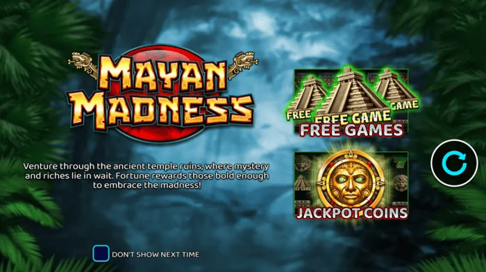 Mayan Madness - মায়ান থিম সহ প্রধান মেনু